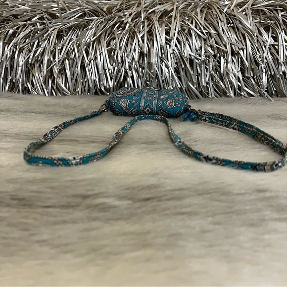 VERA BRADLEY Totally Turq Little Hip Bag Crossbody Belt Bag Brown Medallions - Picture 8 of 14